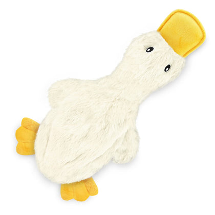 Crinkle Duck Stuffless Dog Toy