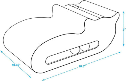 Cat Scratcher Lounge with built-in toy feature