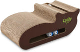 Cat Scratcher Lounge with built-in toy feature