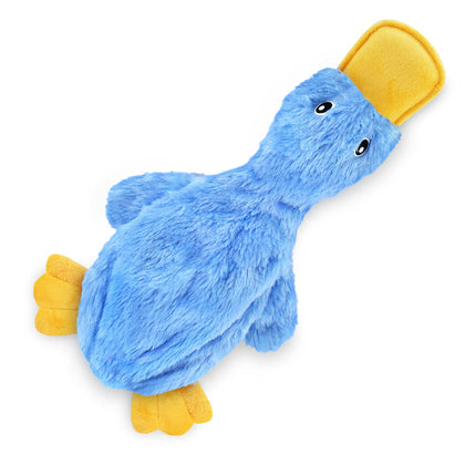 Crinkle Duck Stuffless Dog Toy