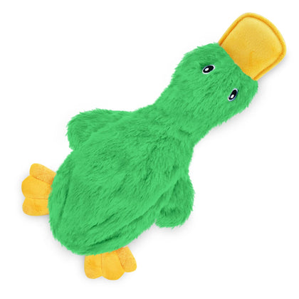 Crinkle Duck Stuffless Dog Toy