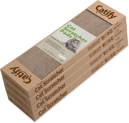 Cat Scratcher Pads - 4 Pack