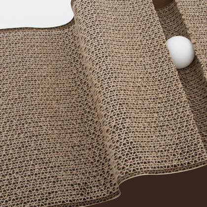 Cat Scratcher Lounge with built-in toy feature