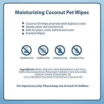 Grooming Pet Wipes
