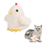 Catify Interactive Motion-Activated Cat Toy with Catnip - Flapping Chirping Chick