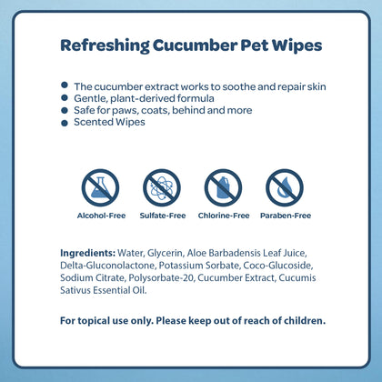 Grooming Pet Wipes