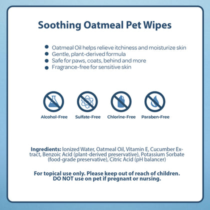 Grooming Pet Wipes