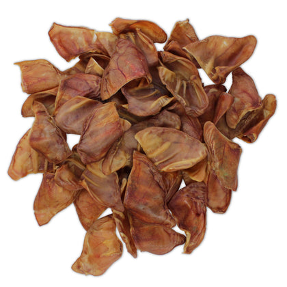 GigaBite Whole and Slivers Pig Ears Dog Treats