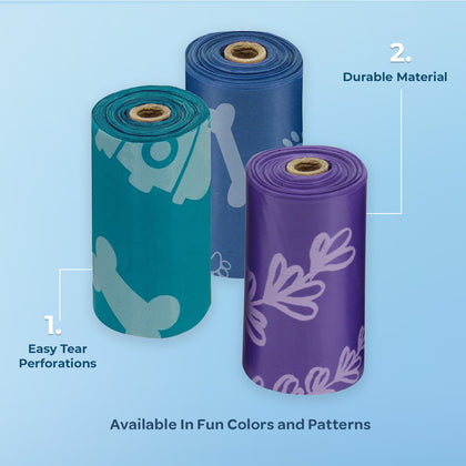 Pet Waste Bags by Best Pet Supplies - 150 Bags