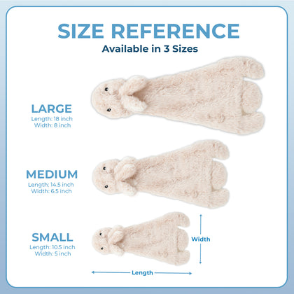 2-in-1 Fun Skins Stuffing Free Dog Toys (4-Pack Set)