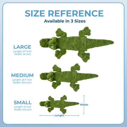 2-in-1 Fun Skins Stuffing Free Dog Toys (4-Pack Set)