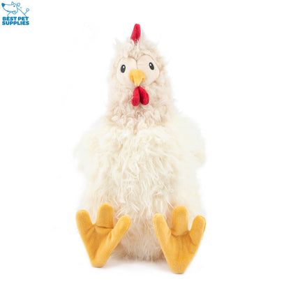 Crinkle Chicken Stuffless Dog Toy