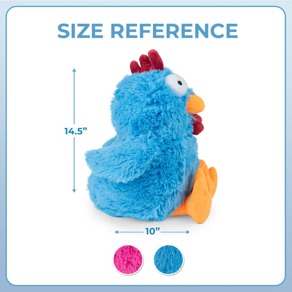 Mrs. Cluck Squeaky Plush Dog Toy