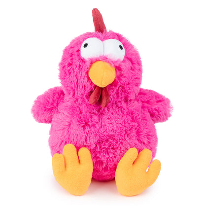 Mrs. Cluck Squeaky Plush Dog Toy