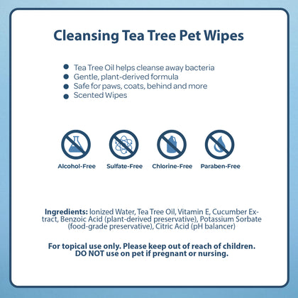 Grooming Pet Wipes