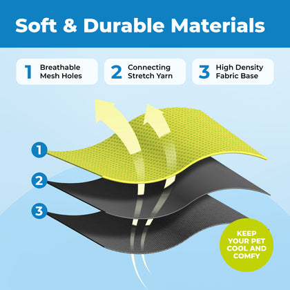 Voyager Escape Proof Cat Harness and Leash Set with Black Trim