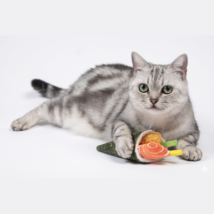 Catify Catnip Filled Cat Toy - Sushi Rolls