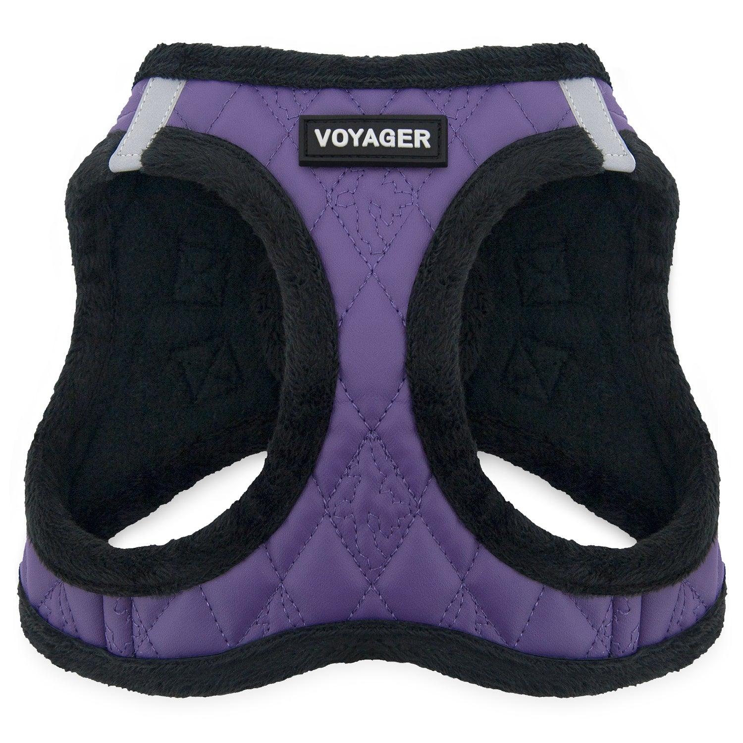 Step-In Plush Faux Leather Harness - VOYAGER Dog Harnesses