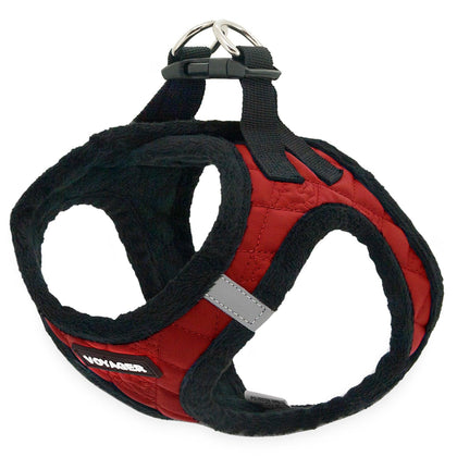 Step-In Plush Faux Leather Harness - VOYAGER Dog Harnesses