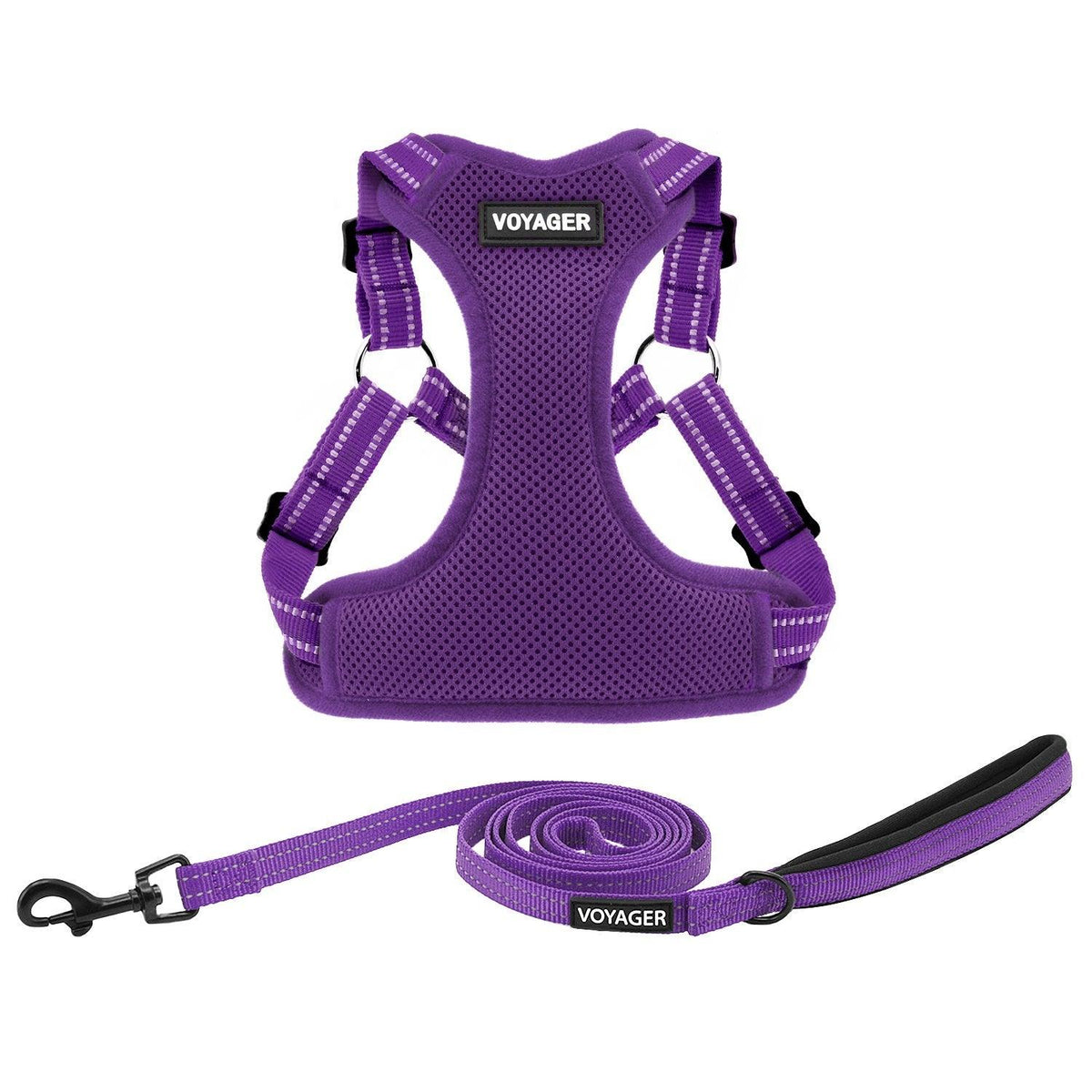 Step-In Flex Harness & Leash Combo Set - VOYAGER Dog Harnesses