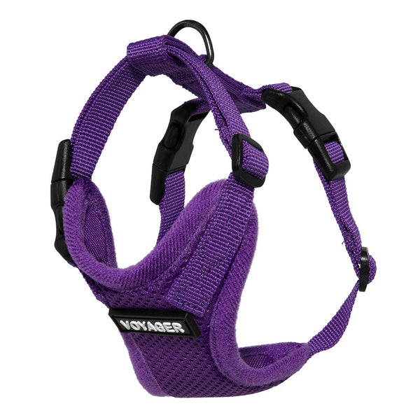 View of Adjustable Step-In Lock Cat Harness: Perfect Fit & Comfort with Air Mesh