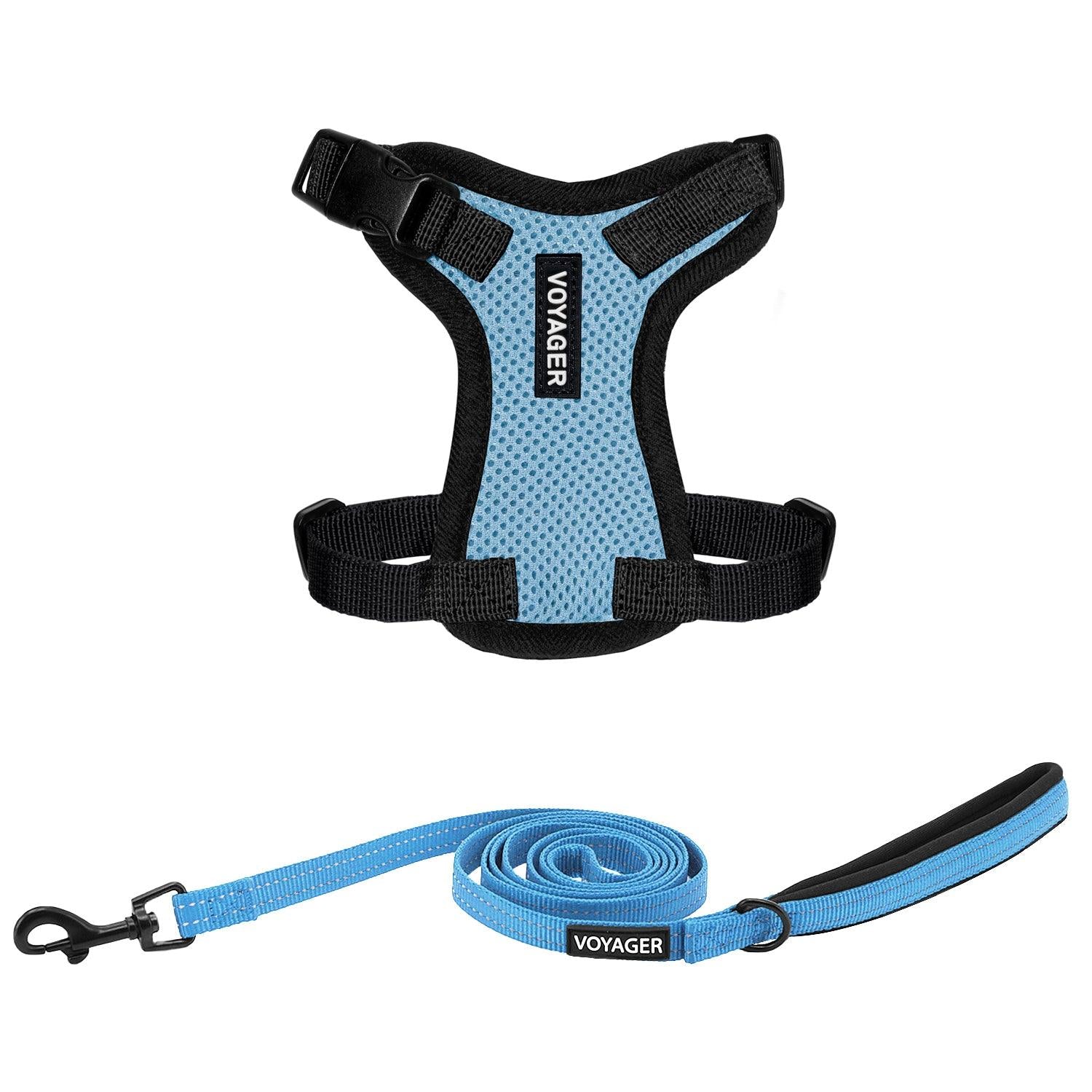 Step-In Lock Harness & Leash Set For Cats - VOYAGER Dog Harnesses