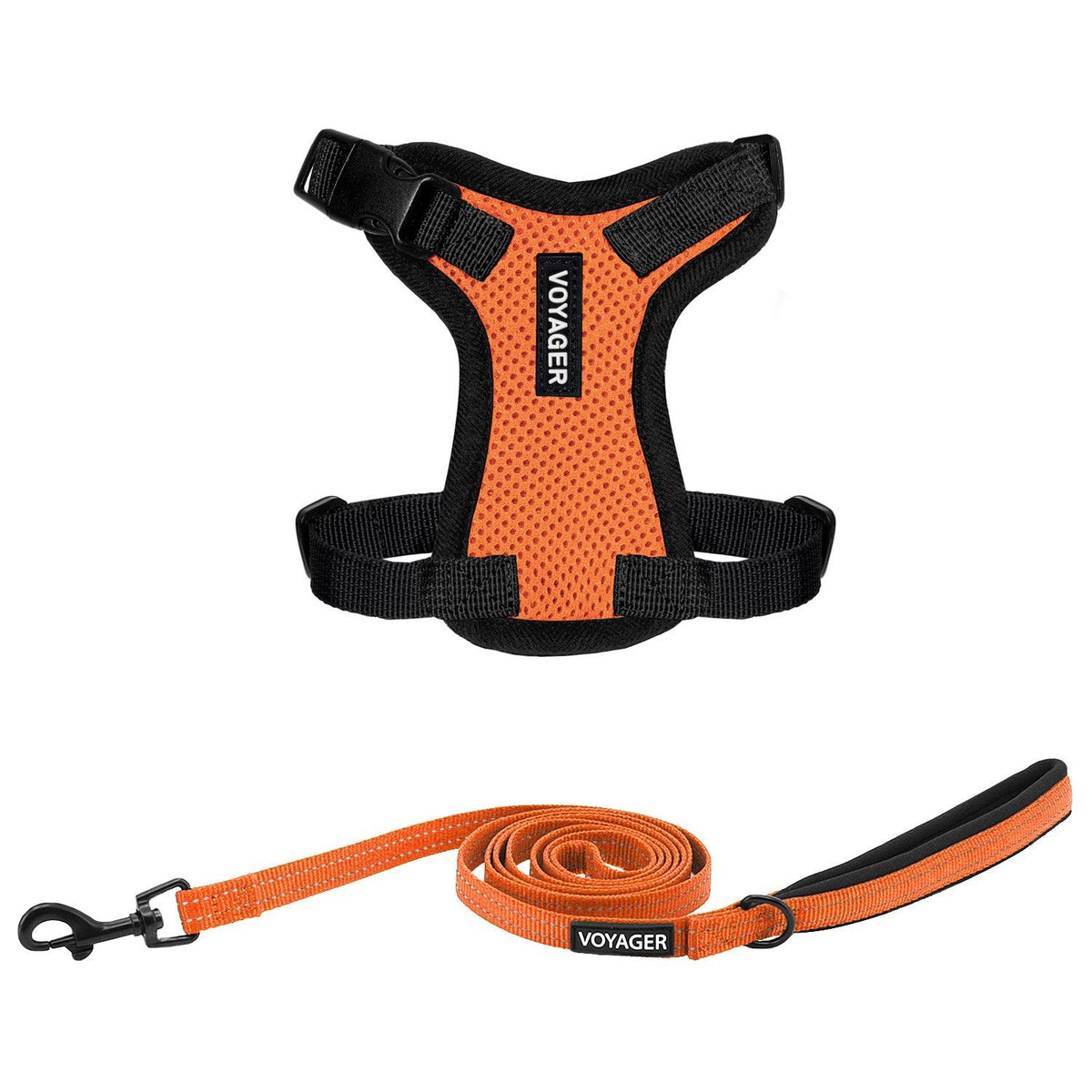 Step-In Lock Harness & Leash Set For Cats - VOYAGER Dog Harnesses