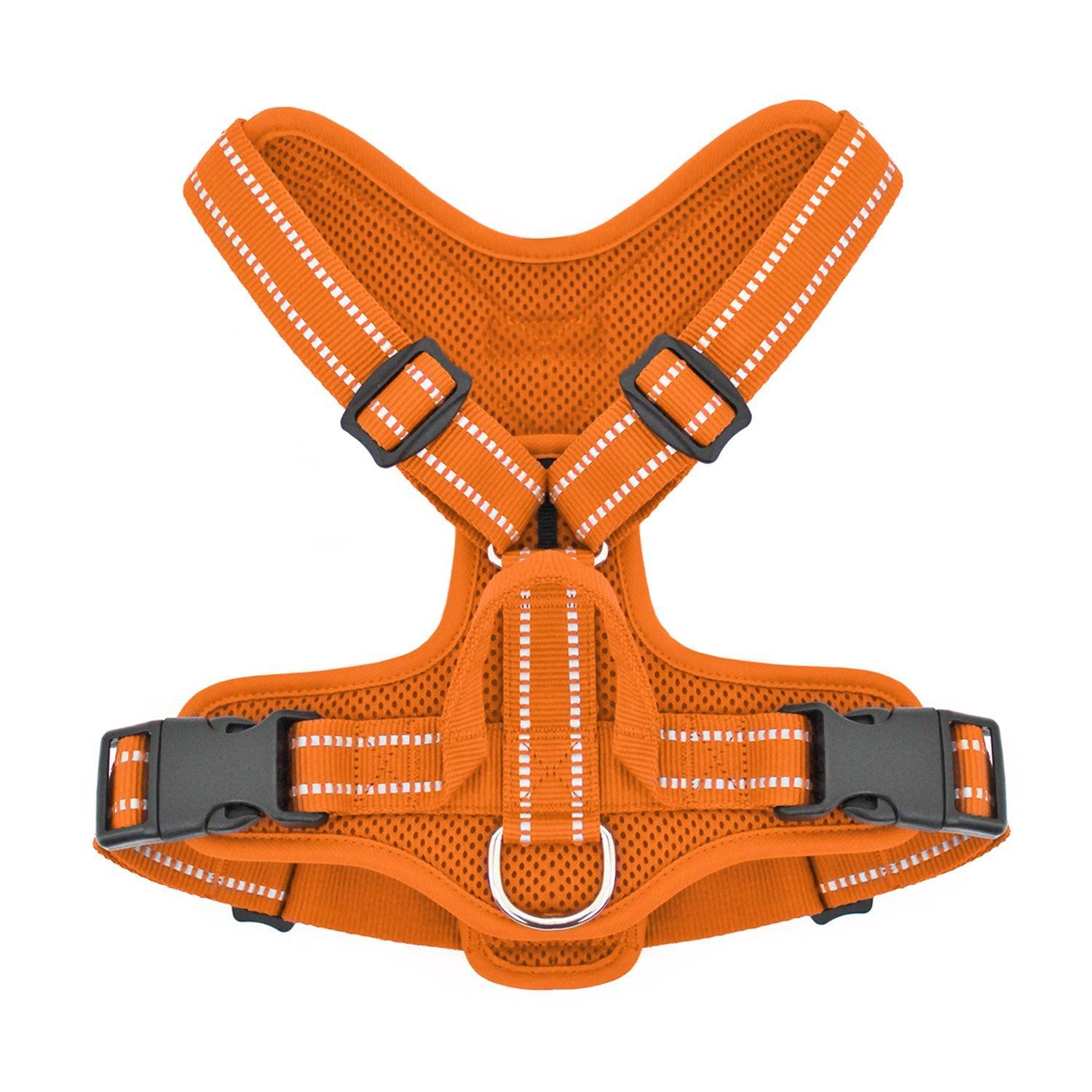 Voyager Step-In Flex Adjustable Dog Harness for All Breeds, Breathable Mesh, Purple, L
