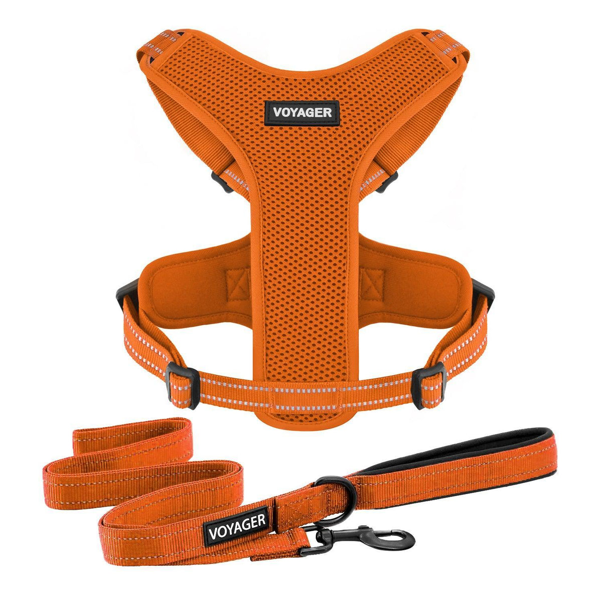 Voyager Air Frontier Mesh Harness And Leash Set - VOYAGER Dog Harnesses