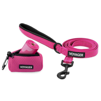Leash & Mesh Dispenser Combo Set - VOYAGER Dog Harnesses