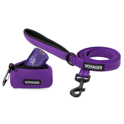 Leash & Mesh Dispenser Combo Set - VOYAGER Dog Harnesses
