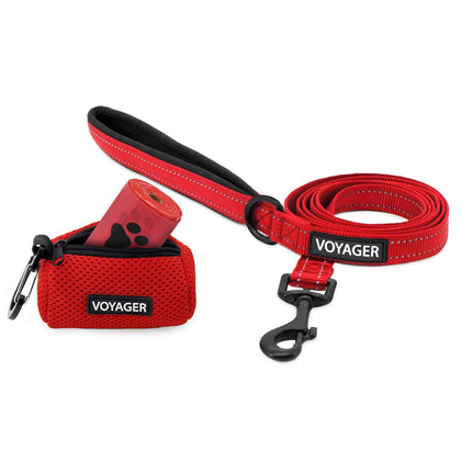 Leash & Mesh Dispenser Combo Set - VOYAGER Dog Harnesses