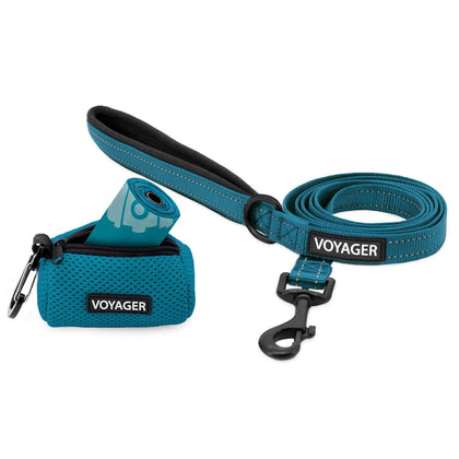 Leash & Mesh Dispenser Combo Set - VOYAGER Dog Harnesses