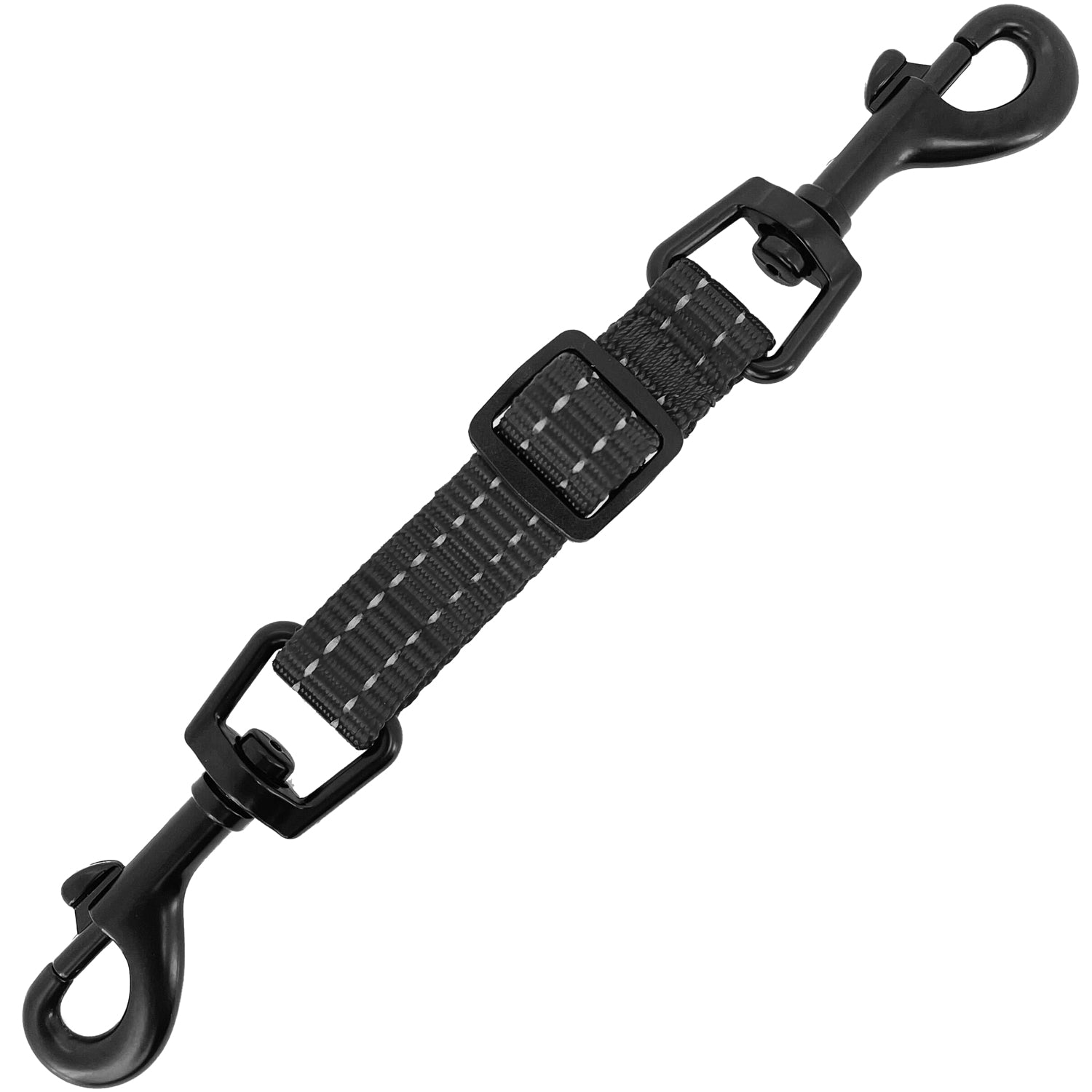 Dual-Clasp Safety Clip: Ultimate Collar & Harness Connection